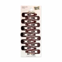 Scunci® Effortless Beauty Brown Clippies Perspective: Main