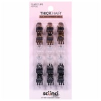 Scunci® Thick Hair Mini Claw Clips Perspective: Main