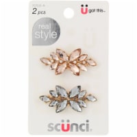Scunci® Real Style Hair Clips