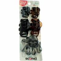 Scunci Plastic Octobpus Jaw Clips