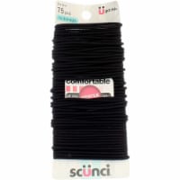 Scunci No Damage Elastic Hair Tie, 75 Ct