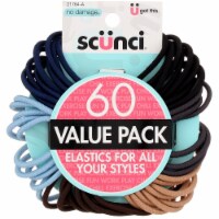 King Soopers Scunci 4mm Neutral Elastic Bands Value Pack 60 Ct