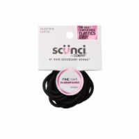 Scunci® Fine Hair No Damage Elastic Bands - Black