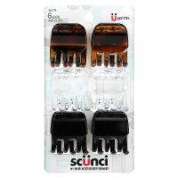 Scunci® Jaw Hair Clips - Multi Color