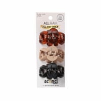 Scunci Effortless Beauty Jaw Hair Clips
