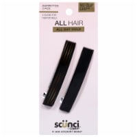 Scunci® No-Slip Grip Barrettes Perspective: Main