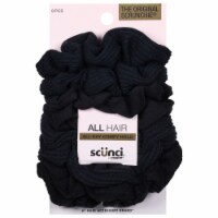 Scrunci® Mixed Knits Scrunchies - Black Perspective: Main