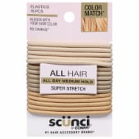 Scunci® No Damage® Blonde Elastics Perspective: Main