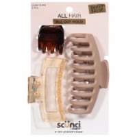 Scunci® Assorted Claw Hair Clips Perspective: Main
