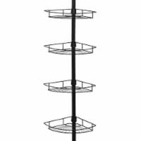 Zenna Home Steel Pole Shower Caddy Perspective: Main