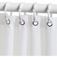 Zenna Home Commercial Grade Fabric Shower Liner - White Perspective: Main