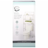 Zenith Bathroom Spacesaver - Nickel Perspective: Main