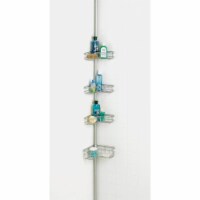 Zenith Zenna Home Metal 12 In. x 97 In. Shower Caddy 2159NN