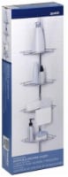 Zenith Plastic Tension Corner Wire Shower Caddy - White