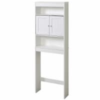 Zenna Home County Cottage Style Spacesaver - White Perspective: Main