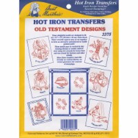 Aunt Martha's Iron-On Transfer Collection-Old Testament