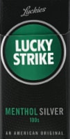Lucky Strike Menthol Silver 100s Cigarettes