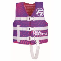 Full Throttle 112200-600-001-22 Full Throttle Child Nylon Life Jacket  Purple