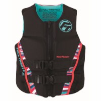 Full Throttle Full Throttle Womens Rapid-Dry Flex-Back Life Jacket XS Pnk