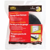 M-D Black Rubber Door Set Seal For Garage Doors