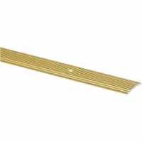 M-D Brass Satin 1-1/4 In. x 3 Ft. Aluminum Seam Binder 79012