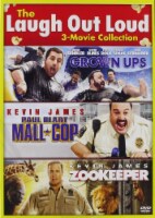 The Laugh Out Loud 3-Movie Collection: Grown Ups/Paul Blart: Mall Cop/Zookeeper (2015 - DVD) Perspective: Main