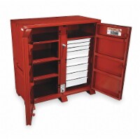 Crescent Jobox Jobsite Cabinet,60 3/4 in,Brown  1-679990