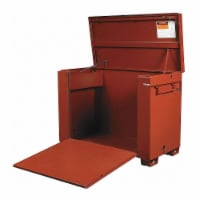 Crescent Jobox Drop-Front Jobsite Box,45 in,Brown  1-657990