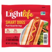 Lightlife Smart Dogs® Plant-Based Vegan Hot Dogs