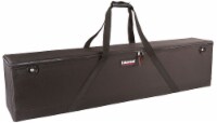 Lakewood Soft-Sided Hard Deluxe Double Scoped Rifle Case W/ Wheels - Black