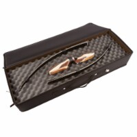 Lakewood Soft-Sided Hard Archery Takedown Recurve Bow Case - Black