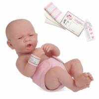 La Newborn First Yawn 14 in. Real Girl Baby Dolls