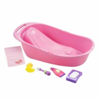 For Keeps Pink Baby Doll Bath Gift Set Fits Most Dolls  Up to 16 in. - Ages 2 Plus
