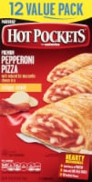 Hot Pockets Crispy Crust Pepperoni Pizza Sandwiches Perspective: Main