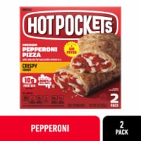 Hot Pockets® Frozen Snack Premium Pepperoni Pizza Crispy Crust Frozen Sandwiches
