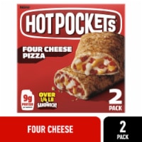 Hot Pockets Frozen Snack Four Cheese Pizza Frozen Sandwiches