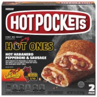 Hot Pockets Frozen Snack Pepperoni & Sausage Pizza Garlic Buttery Crust Frozen Sandwiches