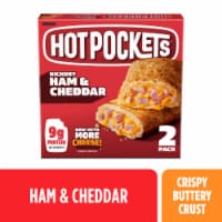 Hot Pockets® Hickory Ham & Cheddar Crispy Buttery Crust Frozen Sandwiches