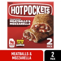 Hot Pockets Italian Style Meatballs and Mozzarella Frozen Snacks Perspective: Main
