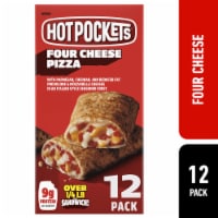 Hot Pockets® Four Cheese Pizza Frozen Snacks in a Garlic Buttery Crust Frozen Sandwiches