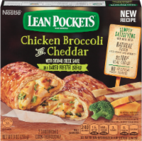 Lean Pockets Frozen Sandwiches Chicken Broccoli & Cheddar 2-Pack Perspective: Main