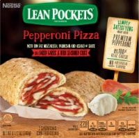Lean Pockets Pepperoni Pizza Stuffed Sandwiches Perspective: Main
