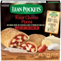 Lean Pockets Pizzeria Four Cheese Pizza Sandwiches Perspective: Main
