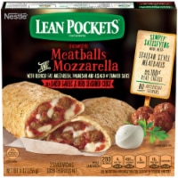 Lean Pockets Italian Style Meatballs & Mozzarella Sandwiches Perspective: Main