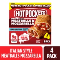 Hot Pockets Meatballs and Mozzarella Frozen Snacks Air Fryer Snacks Perspective: Main