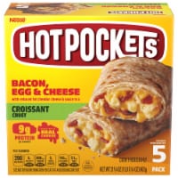 Hot Pockets® Applewood Bacon Egg & Cheese Croissant Frozen Breakfast Sandwiches Perspective: Main