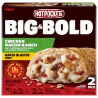 Hot Pockets Frozen Snack - Big & Bold Chicken Bacon Ranch