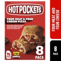 Hot Pocket Four Meat Four Cheese Frozen Sandwiches Perspective: Main