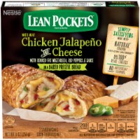 Lean Pockets® Pretzel Bread Chicken Jalapeno & Cheddar Frozen Sandwiches Perspective: Main