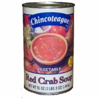Chincoteague Seafood 90944 Vegetable Red Crab Soup Perspective: Main
